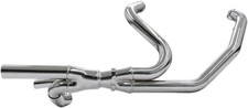 BASSANI XHAUST 1F14A 2x2 Chrome Headpipes Harley FL Touring 2009-2016 picture
