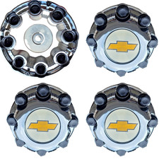 4S Wheel Center Cap FOR 00-08 Chevy Silverado 2500 Truck Chrome 16