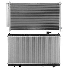 Radiator & AC Condenser Cooling Kit For 2013-2017 Honda Accord 2.4L L4 3.5L V6 picture