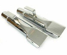 Fits 1968-70 Mopar Super Bee Coronet R/T Chrome Exhaust Tips Extensions -Correct picture
