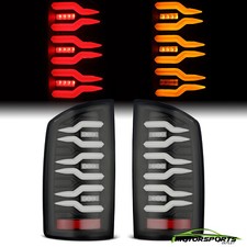 Fit 02-06 Dodge Ram 1500/03-06 Dodge Ram 2500/3500 LED Tail Lights Black picture