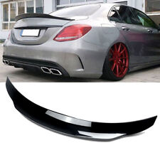 fit For Mercedes Benz W205 C200 C300 C43 AMG 2015 -2021 Rear Trunk Spoiler Wing picture