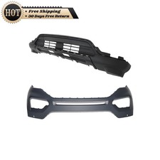 Silscvtt Front Bumper Upper+Lower LB5Z-17D957-AB For Ford Explorer 2020 2021 picture