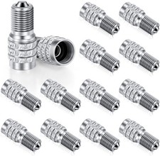 20 Pcs Double Seal Metal Valve Stem Caps for High Pressure Truck, Car, RV, Semi picture