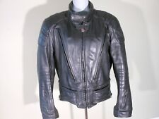 Motorcycle vintage leather jacket by First Gear size large picture