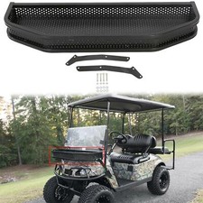 Heavy Duty Front Clay / Cargo Basket For EZGO TXT Golf Cart w/ Mounting Brackets picture