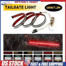 LED Strip Tailgate Light Bar 48inch Turn Signal Tail Brake Running Tri Row Truck picture