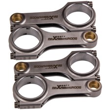 Forged 4340 H-Beam Connecting Rods For Acura / Honda B18A B18B B20B B18A1 5.394