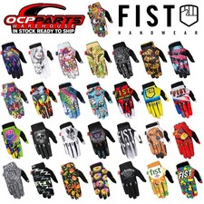 Fist Handwear Motocross BMX MTB Moto Strapped Riding Gloves PICK DESIGN & SIZE picture