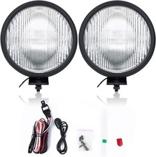 , FL7091 Fit for 1997-2006 Wrangler Tj Off-Road Pair Front Fog Lights Lens Bumpe picture
