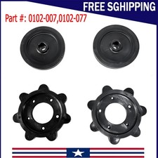 0102-077 0102-007 0102-011 NEW Vintage Drive Shaft Sprocket & Idler Wheel Set picture
