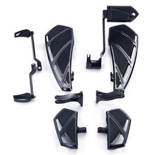 Aluminum Phantom Floorboards Footboards For Harley FLHX FLTRX 2014-2025  picture
