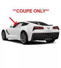 For 2014-2019 Chevrolet Corvette 2-Door Coupe Driver/Left Side Door Window Glass picture