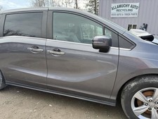 2018-2024 Honda Odyssey Right Passenger Side Front Door Gray picture