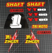 1984-1985 TRI-ZINGER 11pc YT60 RED Trike Graphic Decals Stickers vintage ATC picture