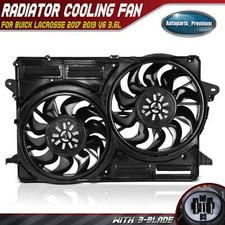 New Dual Radiator Fan Assembly with Brushless Motor for Buick Lacrosse 2017 2019 picture