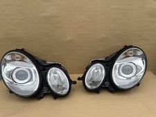 03-06 Mercedes W211 E320 E500 E55 AFS Xenon HID Headlight Assembly, Pair L&R picture