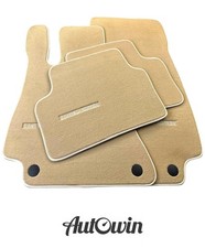 Beige Floor Mats for Mercedes Benz S-Class X222 Maybach (2015-2021) Limited Edit picture