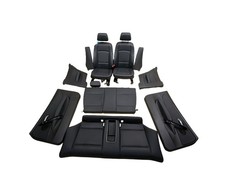 08-13 OEM BMW E82 128 135 COUPE Interior Front Rear Seats Door Panels BLACK picture