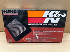 K&N High-Flow Performance Engine Air Filter 33-2395 For 2007-2022 Ford / Lincoln picture