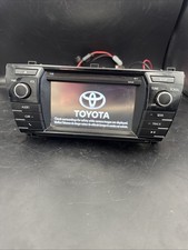 14-16 Toyota Corolla Radio 86140-02050 100149 AS-IS Touchscreen Dead Spot READ picture