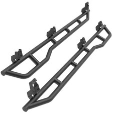 Fit 07-21 Toyota Tundra CrewMax Rock Sliders Tube Step Rails 4 Full Size Doors picture