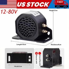 Truck Back-up Alarm, Waterproof Industrial Heavy-Duty 110dB 12V/80V picture