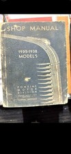 1937-1938 Pontiac Factory Shop Manual Original GM Service Repair Book Dealer picture