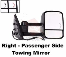 Sierra Power Heated Telescopic Signal Lamp Upgrade Tow Mirror Right Passenger picture
