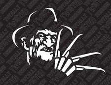 Freddy Krueger Nightmare on Elm St vinyl decal sticker Car Truck Horror Jason picture