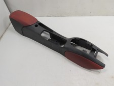 Porsche Boxster 986 996 #1315 Center Console, Assembly w/ Armrest Red/Black 9965 picture