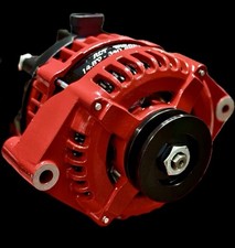 340 Amp Alt Wizard High Output Alternator - GM One Wire Old School Replaces 10SI picture