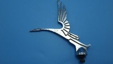 1930's HERON HOOD ORNAMENT 1931 1932 CADILLAC CHEVROLET STUDEBAKER STANT picture