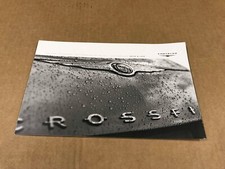 2003 Chrysler Crossfire Fold-Out Dealership Salesman Brochure picture