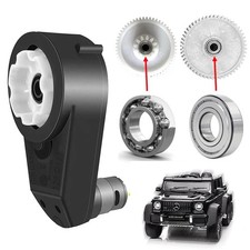 12V 550 40000RPM High Speed Steel Gears Motor Gearbox for Power Wheels Motor Upg picture