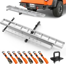 Nilight Motorcycle Hitch Carrier 400LBS Robust Aluminum Dirt Bike Hitch Hauler picture