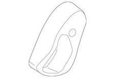 Genuine Ford Focus 2012 2013 Front Driver SIde Seat Hinge Cover DV6Z-5861693-CB picture