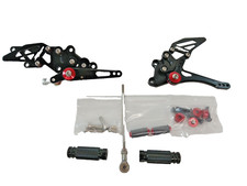Rear Set KAW Ninja 300 13-16 Black MGP 16230366 Alum Kit 51303-2500 Hot Bodies picture