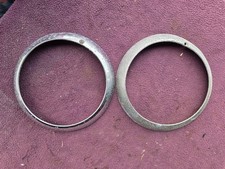 1946-1956 Dodge Truck Chrysler Plymouth DeSoto Headlight Bezels 1239407 Mopar picture