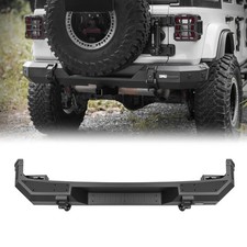 OMU Genesis Series Steel & Aluminum Rear Bumper Heavy Duty Protector for 2018+JL picture