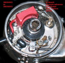 Electronic Ignition Kit for 6-Cyl Bosch w/ 2-pc, Right-Pivoting Points 3BOS6V2 picture