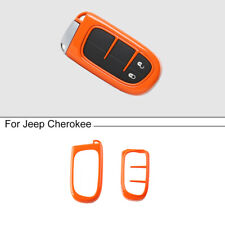 Orange Key Fob Cover Case Protect Shell For Dodge Ram 1500 2013-2017 Accessories picture