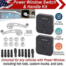 Universal Power Window Crank Switch & Lever Handle Manual to Electric Conversion picture