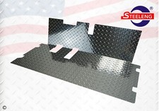 Polished Aluminum Diamond Plate Floor Mat for EZGO RXV Golf Cart  picture