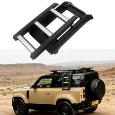 For 20-26 Land Rover Defender Side Foldable Window Climbing Step Ladder Aluminum picture