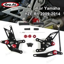 For Yamaha YZF R1 2009-2014 2011 YZF-R1 Arashi Adjustable Footrest Foot Pegs picture