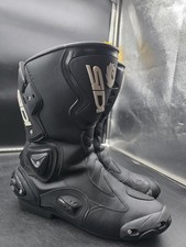 SIDI Motorcycle Riding Boots Men Size 14.5 EU 50 Vertigo Street Protective Armor picture