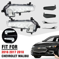 For 2016-2018 Chevrolet Malibu XL LED DRL Bumper Fog Lights Daytime Running Lamp picture