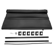 5ft/5.2ft Soft Roll Up Tonneau Cover for Chevy Colorado 15-2026 With LED Lamp picture