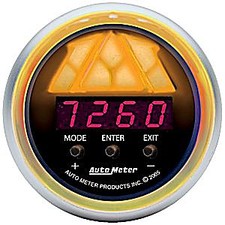 Auto Meter Gauge Shift Light, Level 1 Amber indicators picture